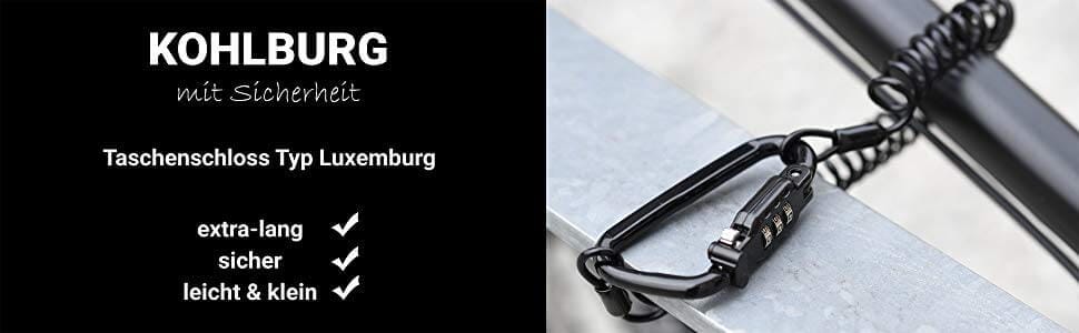 KOHLBURG Kabelschloss Luxemburg