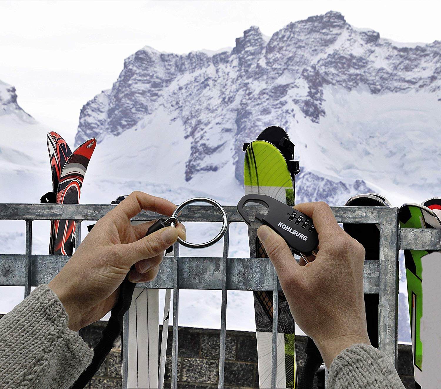 KOHLBURG Kettenschloss Reykjavik