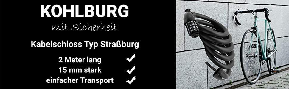 KOHLBURG Kabelschloss Strassburg